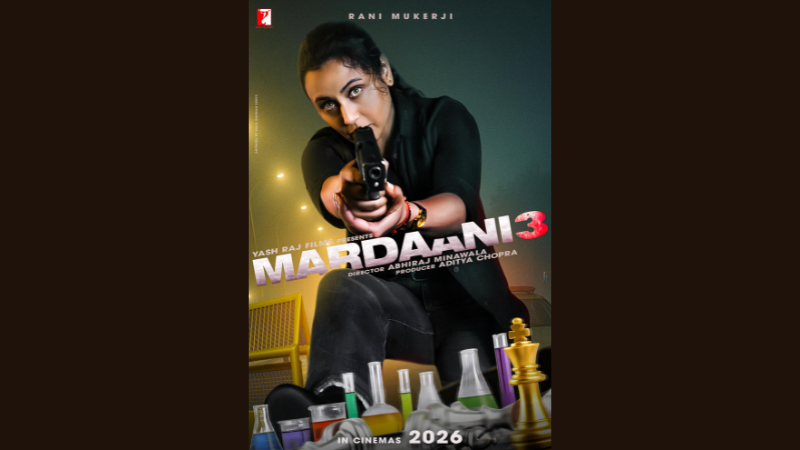 Mardaani 3 movie poster 2026