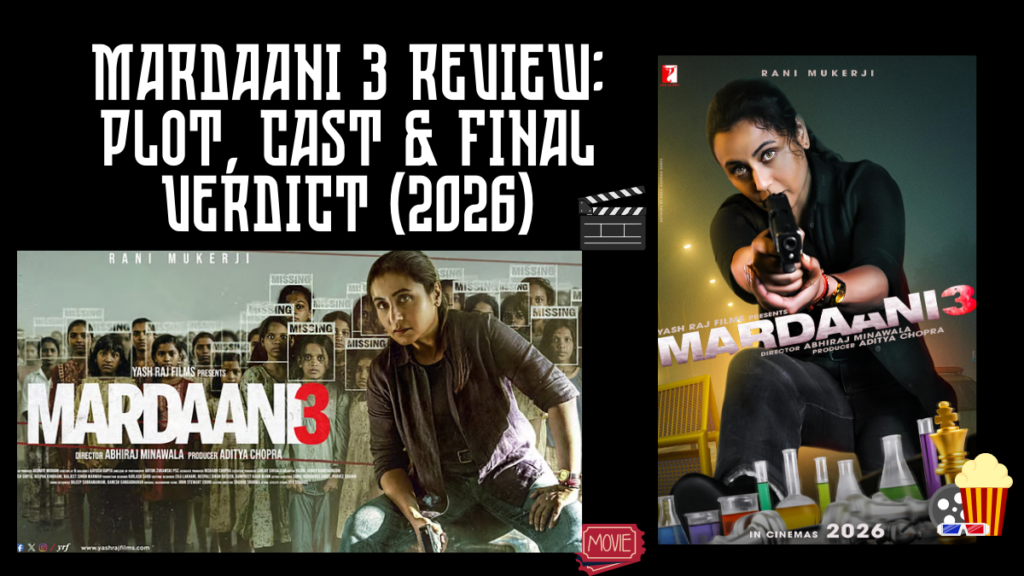 Mardaani 3 movie poster 2026