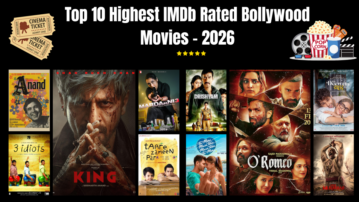 Top 10 Highest IMDb Rated Bollywood Movies – 2026 Update Top 10 highest IMDb rated Bollywood movies 2026